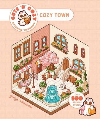 Zenny Abanales : Cute 'n' Cozy Sticker Therapy